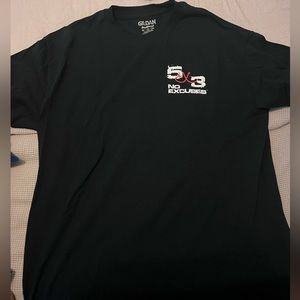 5x3 men’s fishing tshirt medium